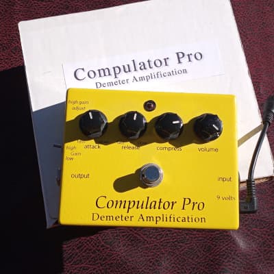 Reverb.com listing, price, conditions, and images for demeter-compulator-pro