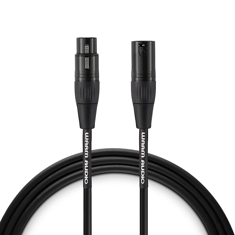 Pro Series Quad Core Microphone Cable 25ft XLR Male to Female