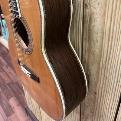 OOO PARLOR FORTY FIVE Floral PARLOR model acoustic guitar 2024 - Natural inlays galore image 4