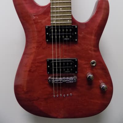 Schecter C6 Plus Electric Guitar - See-Thru Cherry Burst image 1