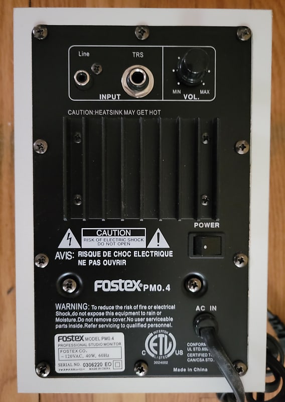 Fostex PM0.4 Powered Studio Monitor Pair