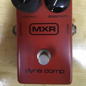MXR Dyna Comp Block Logo 1979/80 | Reverb