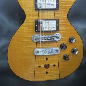 Greco/Zemaitis GZ-2100 WF, Natural Flame Top, W/ Hard Case