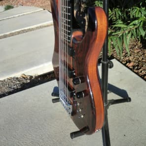 Late 80 s Model Modulus Quantum 6 Neck Through Bass Guitar Old