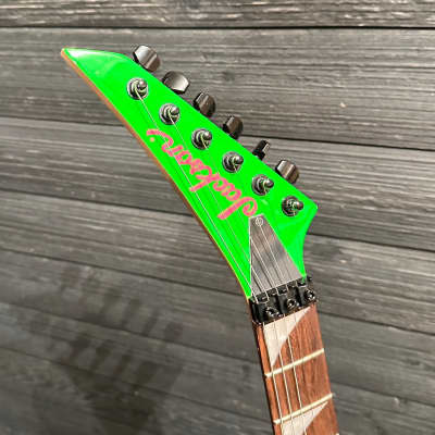 Jackson X Series Dinky DK3XR HSS Neon Green Electric Guitar image 10
