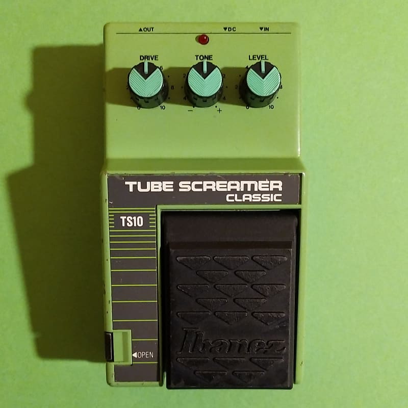 Ibanez TS10 Tube Screamer Classic JRC4558D | Reverb