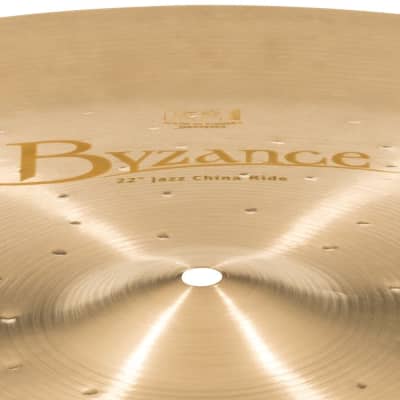 Meinl Byzance Jazz Sizzle China Ride Cymbal 22" image 4