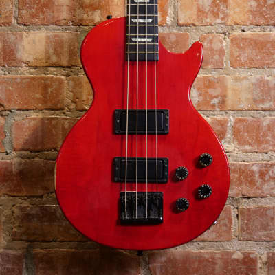 Gibson Les Paul Bass Bass Guitar Transparent Red |  | 93391303 | Guitars In The Attic for sale