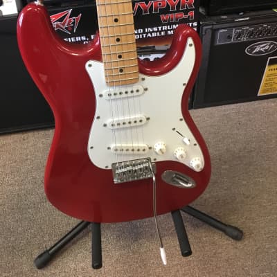 Indiana Double Cutaway Electric Guitar Red image 4