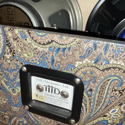 THD 2x12 110-Watt 4ohm speaker cabinet- Paisley image 3