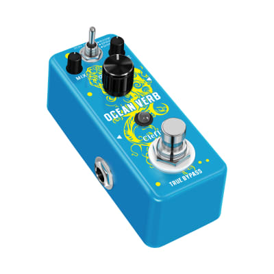 Clefly Digital Pedals Reverb Ocean Verb Effects Pedal 3 Modes for Electric Guitar Bass True Bypass image 5