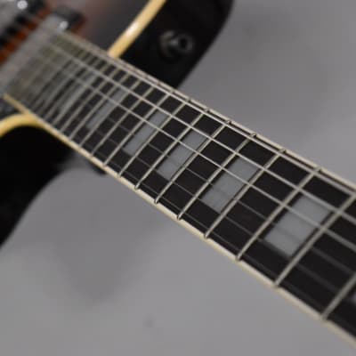 2000s DeArmond Guild M-75 Sunburst Finish Solid Body Electric Guitar image 14