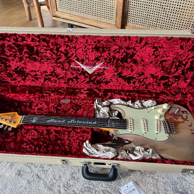 Fender Fender Masterbuilt Greg Fessler Rory Gallagher 1961 Stratocaster 2022 Sunburst relic for sale