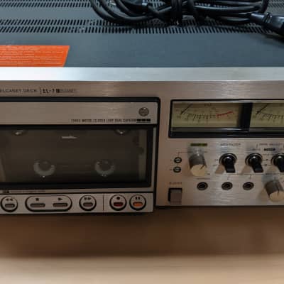 Refurbished Sony el-7 Elcaset Cassette Deck with Remote/service manual and two Tapes! image 1