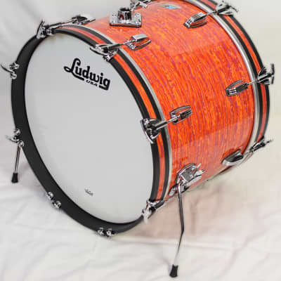 Ludwig Classic Maple "Densmore" Mod Orange Drumkit Bild 6