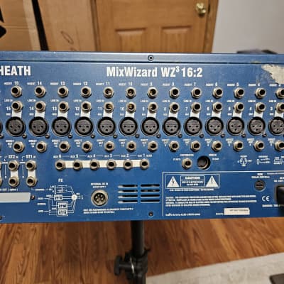 Allen & Heath MixWizard WZ3 16:2 16-Input Stereo Mixer | Reverb