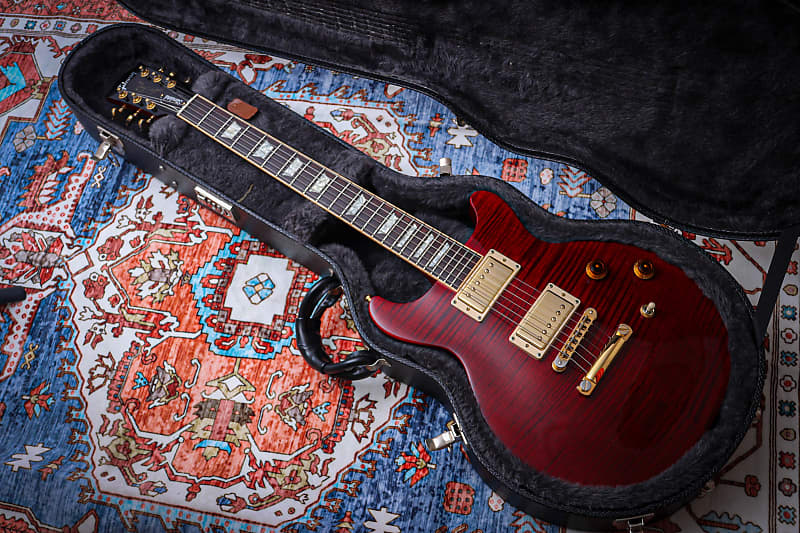 GIBSON USA Les Paul Standard Double Cutaway Plus "Trans Red + Rosewood" (2005) image 1