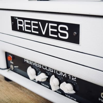 Reeves Custom 12 USA made tube amp head Excellent condition-amplifier image 4