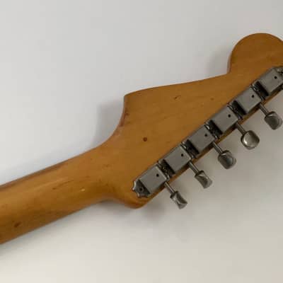 Fender Musicmaster with Rosewood Fretboard 1963 Olympic White image 4