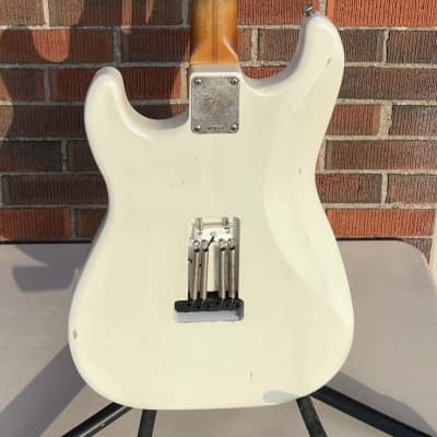 MJT Stratocaster Ancho Poblano Style 2020 Olympic White image 4