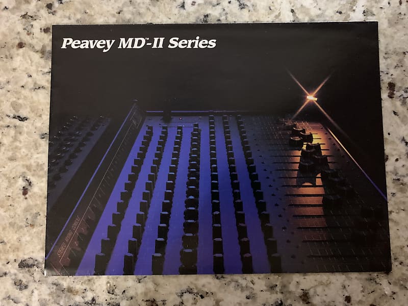 Peavey MD-II Mixer Brochure 1987