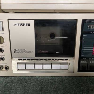 1980's FISHER SC-300K Portable Music Composer System Boombox Stereo w/Keyboard image 11