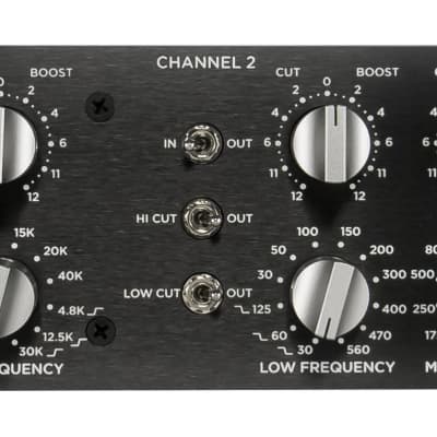 TL Audio 5013 IVORY II Dual-channel Tube Parametric EQ
