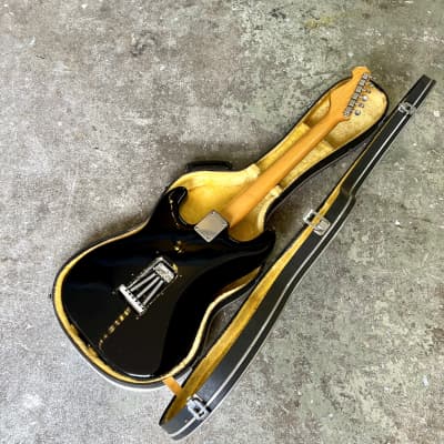 Yamaha ST-360R c 1970's - Black strat style electric guitar