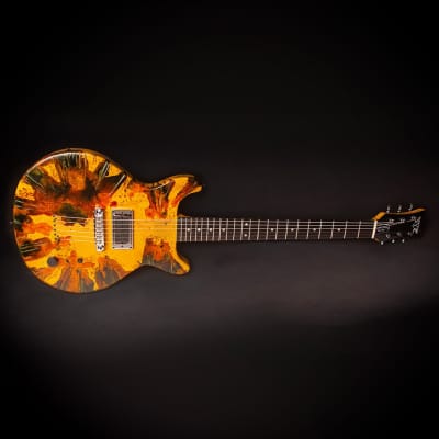 Third Eye Guitars 3YE - London's Burning™ - Pièce Unique #6 - "Splashed" image 1
