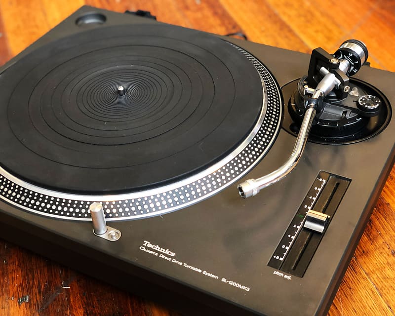 Technics SL-1200 MK3 Black | Reverb