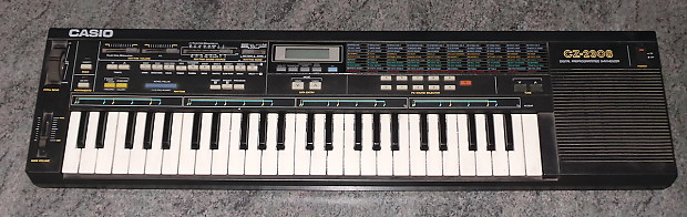 CASIO CZ-230S Electronic Synth 49 Keys Synthesizer image 1