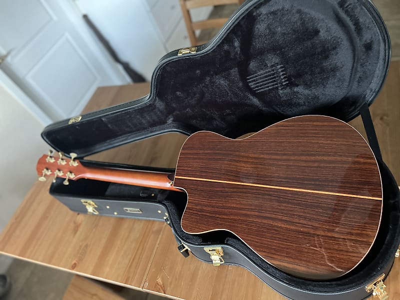 Limited Edition Yamaha AC5R DLX Concert Acoustic Electric Guitar Brown Sunburst