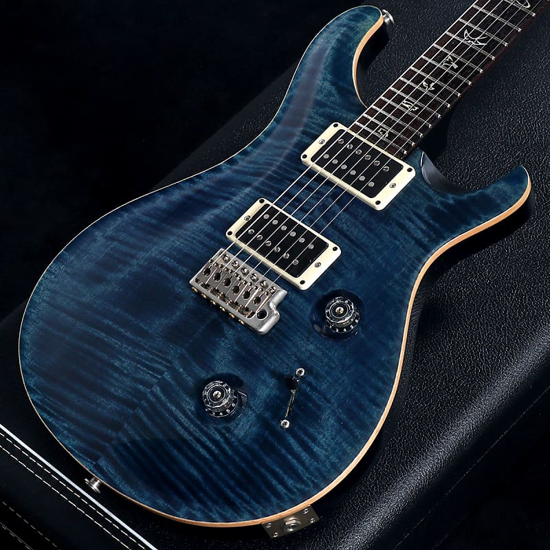 PAUL REED SMITH 2015 KID Limited Wood Library Custom 24 Whale Blue Pattern  Regular Neck [SN 15 217845] (04/26)