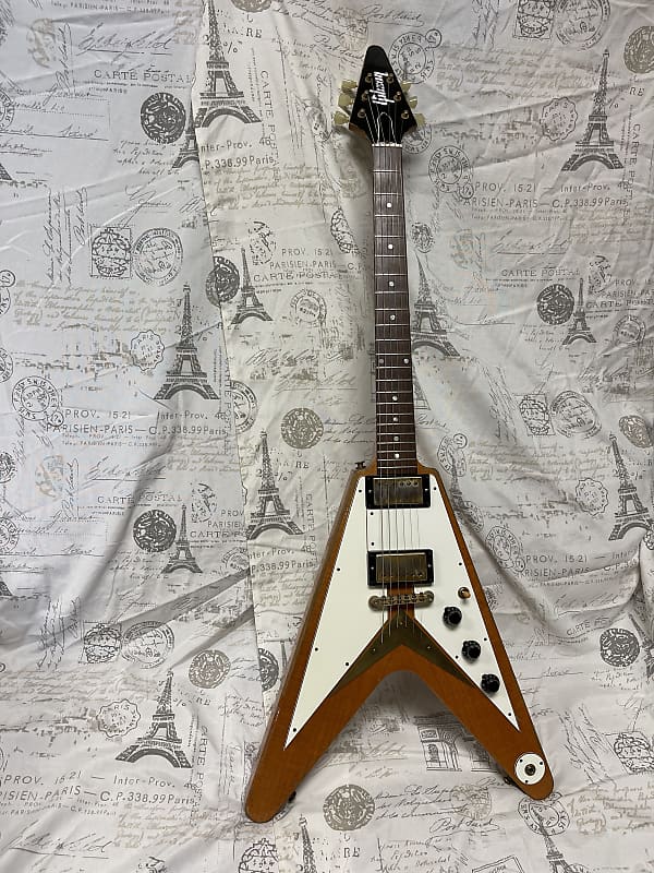 2008 Gibson 50th Anniversary 1958 Korina Flying V First Ever Made In  Custom Shop #1 of 100 image 1