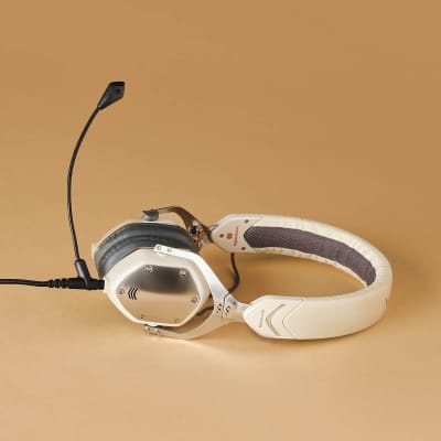 V-Moda XS - On-ear Headphones (White Silver) (XS-U-SV) image 2
