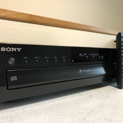 Sony CDP-CE500 CD Changer 5 Compact Disc Player Recorder CD Burner USB Remote image 2