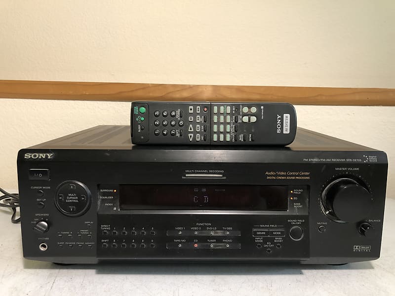 Sony STR-DE725 Receiver HiFi Stereo Budget Audiophile 5.1 | Reverb