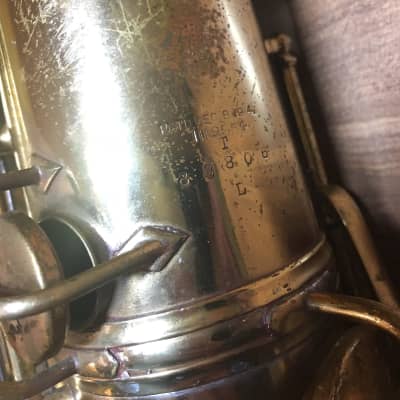 1922 Conn New Wonder 1 Tenor Saxophone good playing condition image 7