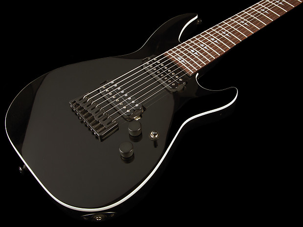 B.C. Rich Villain Escape 8 8 String Electric Guitar Black