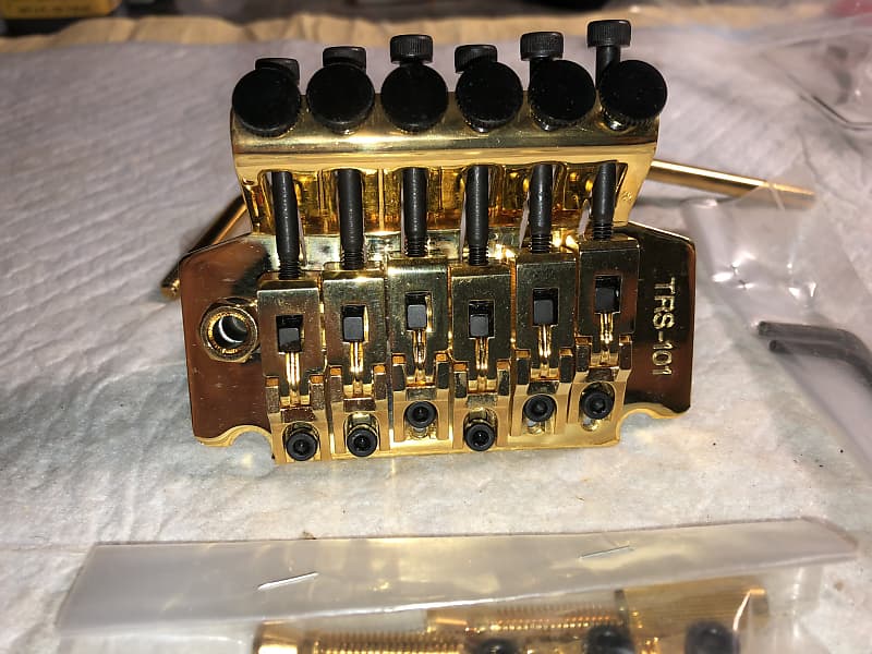Takeuchi TRS 101 Floyd Rose Tremolo Gold | Reverb
