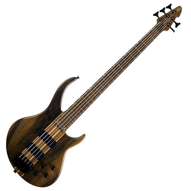 Peavey Grind Bass 5 NTB 5-String Neck-Thru Electric Bass Natural image 1