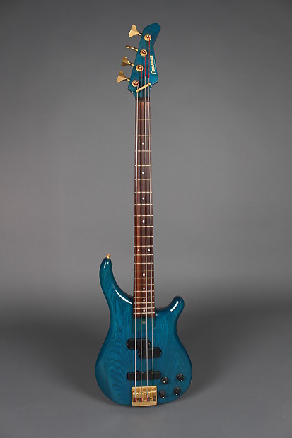 Electric Bass Guitar Fernandes FRB-65 Black 80% Frets Remain