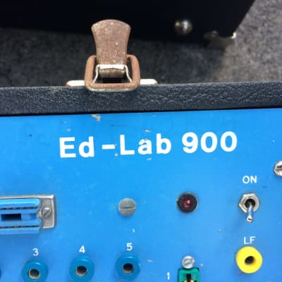 CES Ed-Lab 900 - vintage modular banana plug interface unit. image 7