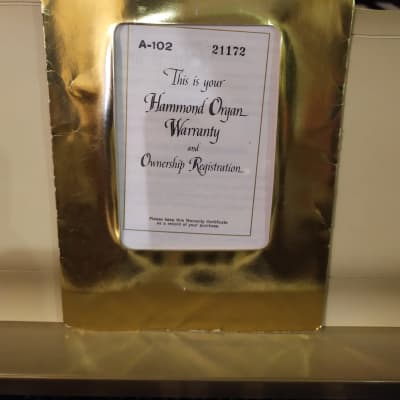 Hammond A102 - White image 2