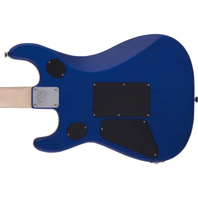 EVH 5150 Series Deluxe Poplar Burl Guitar - Aqua Burst image 7