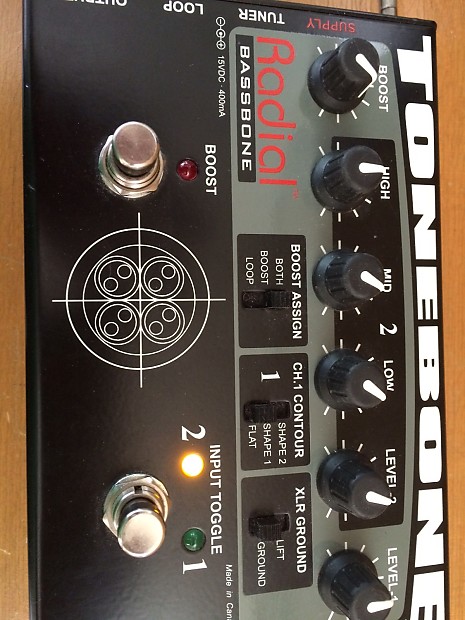 Radial Tonebone BassBone V1 2010 black | Reverb