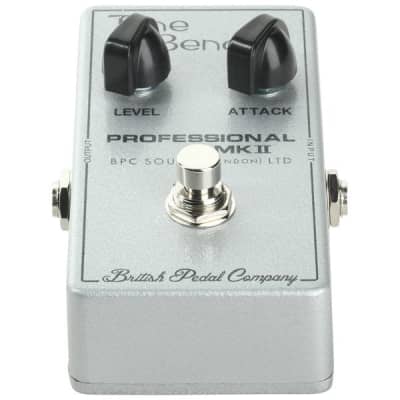British Pedal Company Compact Series Professional MKII OC81D Tone Bender Silver Hammer image 3