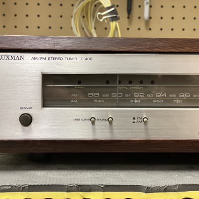 Vintage Luxman L-480 Amplifier w/ T-400 Tuner - Serviced & Tested, Excellent Condition 1970s image 11