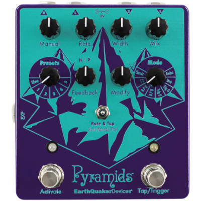 EarthQuaker Devices Pyramids - Stereo Flanging Device image 1