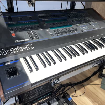 Refurbished and modified Oberheim Matrix 12 61-Key 12-Voice Synthesizer 1986 with extras